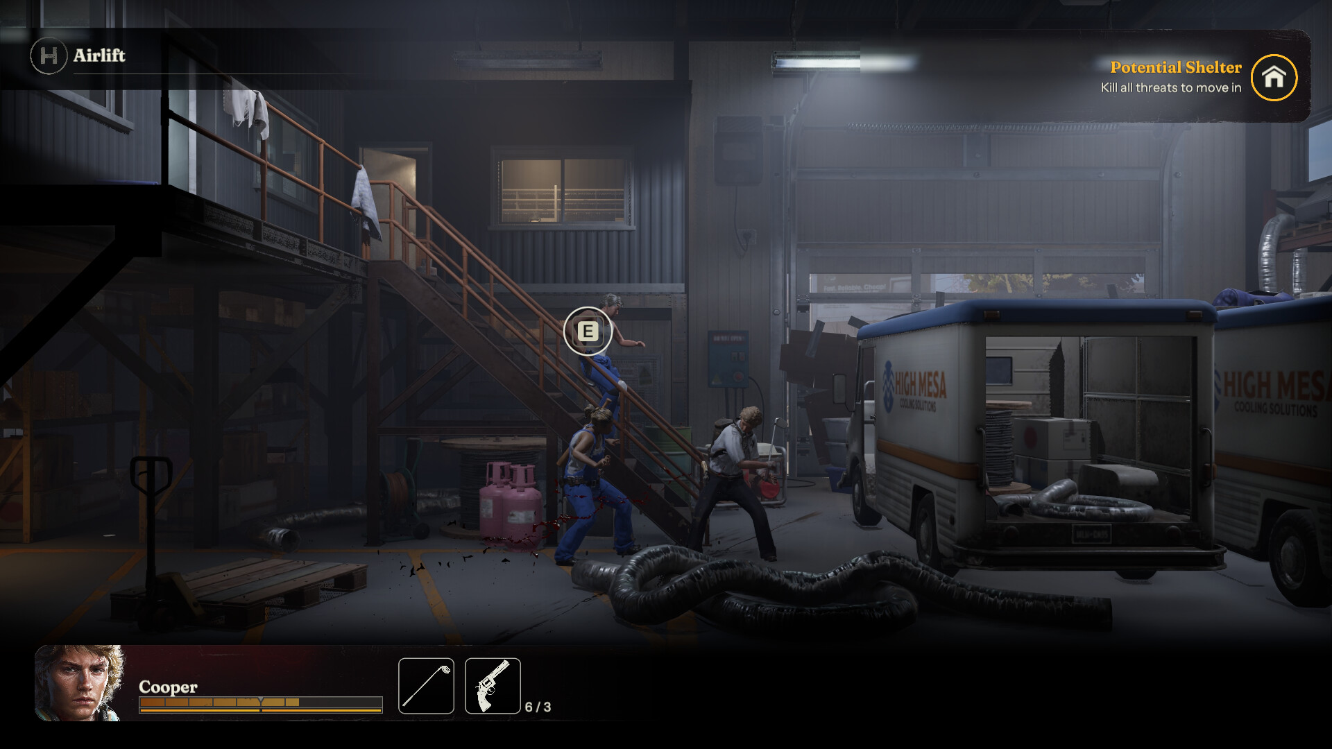 Survivants face aux zombies dans Into the Dead: Our Darkest Days